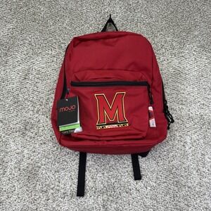 NEW Maryland Terrapins Ultimate Fan MOJO Backpack L710 Red NCAA Football